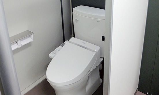快適トイレ認定 きれいトイレ エリアル 5つのきれいで快適 安心